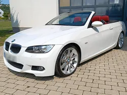 Weiß Gebraucht 2008 BMW 335 Cabriolet M Sport Cabrio | 20.990 € (Etwas zu teuer)