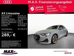 Pfeilgrau perleffekt Gebraucht 2025 Audi A3 Performance Limousine | 31.679 €