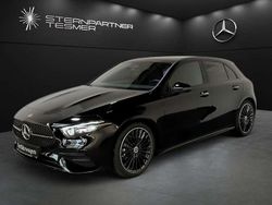 Schwarz Gebraucht 2023 Mercedes A180 AMG Limousine | 28.490 € (Fairer Preis)
