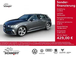 Grau Gebraucht 2017 Audi A3 Sportback S-Line Limousine | 20.975 € (Teuer)