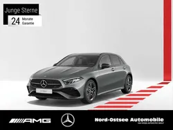 Metalliclack mountaingrau Gebraucht 2024 Mercedes A200 AMG Limousine | 30.190 € (Guter Preis)