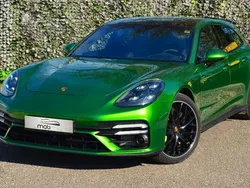 Grün Gebraucht 2021 Porsche Panamera S E-Hybrid Sport Turismo Limousine | 136.990 € (Teuer)