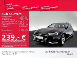 Mythosschwarz metallic Gebraucht 2022 Audi A4 Ambiente Kombi | 26.887 € (Guter Preis)