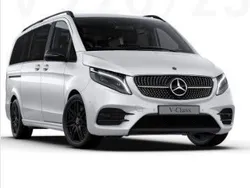Weiß Gebraucht 2022 Mercedes V300 AMG line Van / Kleinbus | 69.999 € (Etwas zu teuer)