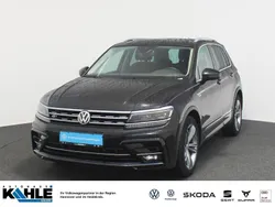Schwarz) (schwarz Gebraucht 2018 VW Tiguan Highline SUV | 27.490 € (Fairer Preis)