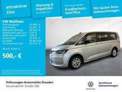 Reflexsilber metallic Gebraucht 2024 VW T7 Life Van | 51.890 € (Guter Preis)