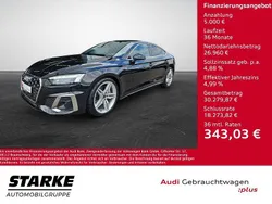 Mythosschwarz metallic Gebraucht 2022 Audi A5 Sportback Ambiente Limousine | 31.960 € (Fairer Preis)