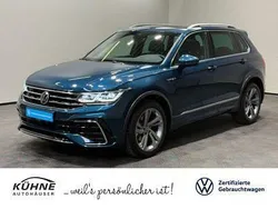 Blau Gebraucht 2021 VW Tiguan R-line SUV | 34.380 € (Fairer Preis)