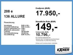 Weiß Gebraucht 2023 Peugeot 208 Allure Kleinwagen | 17.950 € (Guter Preis)