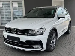 Pure white (metallic) Gebraucht 2017 VW Tiguan R-line SUV | 25.980 € (Guter Preis)