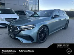 lack verdesilber (metallic) Gebraucht 2023 Mercedes E300 AMG Kombi | 58.349 € (Etwas zu teuer)