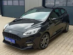 Iridiumschwarz metallic Gebraucht 2018 Ford Fiesta ST-Line Kleinwagen | 11.550 € (Fairer Preis)
