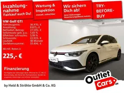 Pure white Gebraucht 2024 VW Golf VIII GTI Clubsport Limousine | 35.470 € (Guter Preis)