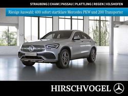 Metalliclack hightechsilber Gebraucht 2021 Mercedes GLC300e AMG line Coupé | 41.990 € (Fairer Preis)