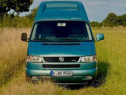 Blau Gebraucht 2003 VW T4 California Van | 18.990 € (Etwas zu teuer)