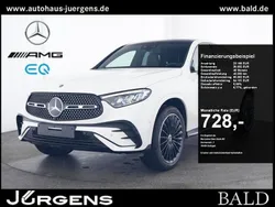 Weiss polarweiss Gebraucht 2024 Mercedes GLC300e AMG Coupé | 76.580 € (Fairer Preis)