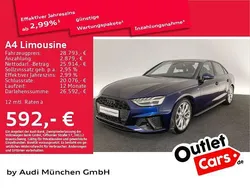 Navarrablau metallic Gebraucht 2022 Audi A4 Competition Limousine | 28.793 € (Guter Preis)