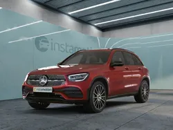 Rot Gebraucht 2022 Mercedes GLC300 AMG SUV | 48.421 € (Teuer)