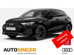 Schwarz Gebraucht 2022 Audi A3 Sportback e-tron S-Line Limousine | 50.580 € (Fairer Preis)