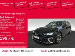 0e mythosschwarz metallic (metallic) Gebraucht 2023 Audi A4 S-Line Kombi | 26.650 € (Superpreis)