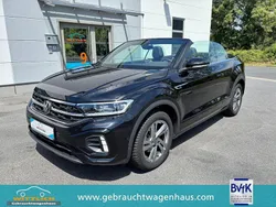 Schwarz Gebraucht 2024 VW T-Roc Cabriolet R-line Cabrio | 33.900 € (Fairer Preis)