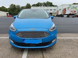 Blau Gebraucht 2017 Ford C-MAX Titanium Van / Kleinbus | 7.600 € (Guter Preis)