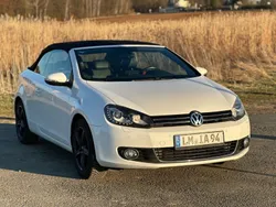 Weiß Gebraucht 2012 VW Golf Cabriolet Exclusive Cabrio | 13.700 € (Teuer)
