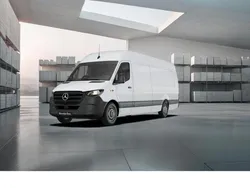 Arktikweiß Gebraucht 2024 Mercedes Sprinter Van | 43.435 € (Etwas zu teuer)