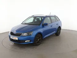 Blau Gebraucht 2018 Skoda Fabia Clever Kombi | 14.330 € (Etwas zu teuer)
