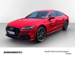 Rot Gebraucht 2022 Audi A7 Sportback S-Line Kleinwagen | 54.990 € (Teuer)