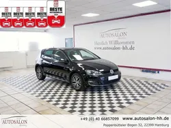 Schwarz Gebraucht 2016 VW Golf VII Allstar Limousine | 10.999 € (Fairer Preis)