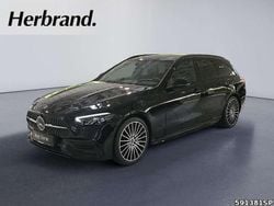 Metalliclack obsidianschwarz Gebraucht 2024 Mercedes C300 AMG Kombi | 51.490 € (Teuer)