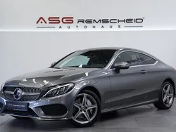 Grau Gebraucht 2017 Mercedes C250 AMG line Coupé | 28.800 € (Etwas zu teuer)