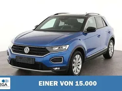 Blau metallic Gebraucht 2018 VW T-Roc Sportline SUV | 22.610 € (Fairer Preis)