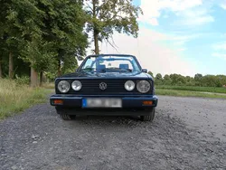Blau Gebraucht 1989 VW Golf Cabriolet Cabrio | 7.500 €