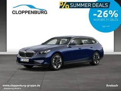 Blau (bmw individual tansanitblau metalli c) Neu 2024 BMW 520 M Sport Kombi | 59.400 € (Superpreis)