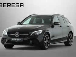 Unilack schwarz Gebraucht 2021 Mercedes C300e AMG Kombi | 24.225 € (Guter Preis)