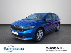 Raceblau metallic (metallic) Gebraucht 2022 Skoda Enyaq iV Loft SUV | 27.590 € (Guter Preis)