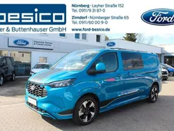 Digital aqua blue metallic Gebraucht 2024 Ford Transit Custom Sport Van / Kleinbus | 58.970 € (Teuer)
