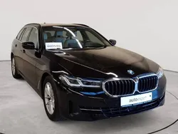 Schwarz uni Gebraucht 2021 BMW 520 Sport Line Kombi | 26.990 € (Superpreis)