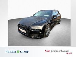 Mythosschwarz metallic Gebraucht 2025 Audi A6 S-Line Kombi | 49.890 €