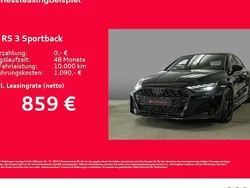 Schwarz Neu 2025 Audi RS3 Sportback Ambiente Kleinwagen | 81.503 €