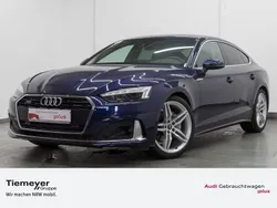 Blau Gebraucht 2024 Audi A5 Sportback Advanced Limousine | 41.360 € (Fairer Preis)