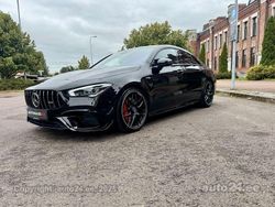 Schwarz Gebraucht 2022 Mercedes CLA45 AMG AMG Limousine | 53.000 € (Teuer)