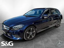 Cavansitblau metallic Gebraucht 2020 Mercedes C220 Avantgarde Kombi | 26.977 € (Fairer Preis)