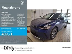 Blau Gebraucht 2025 VW ID.4 Pure SUV | 35.830 € (Fairer Preis)