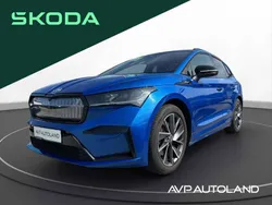 Blau Gebraucht 2022 Skoda Enyaq iV SportLine SUV | 37.424 € (Guter Preis)