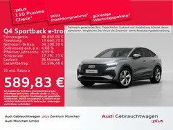 Taifungrau metallic Gebraucht 2024 Audi Q4 e-tron S-Line SUV | 48.869 € (Superpreis)