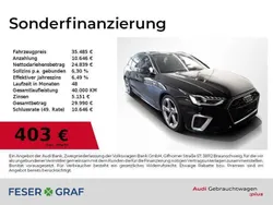 Mythosschwarz metallic Gebraucht 2020 Audi A4 S-Line Kombi | 35.485 € (Etwas zu teuer)