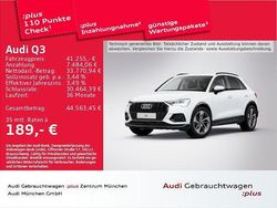 Gletscherweiß metallic Gebraucht 2025 Audi Q3 Advanced SUV | 41.255 € (Fairer Preis)